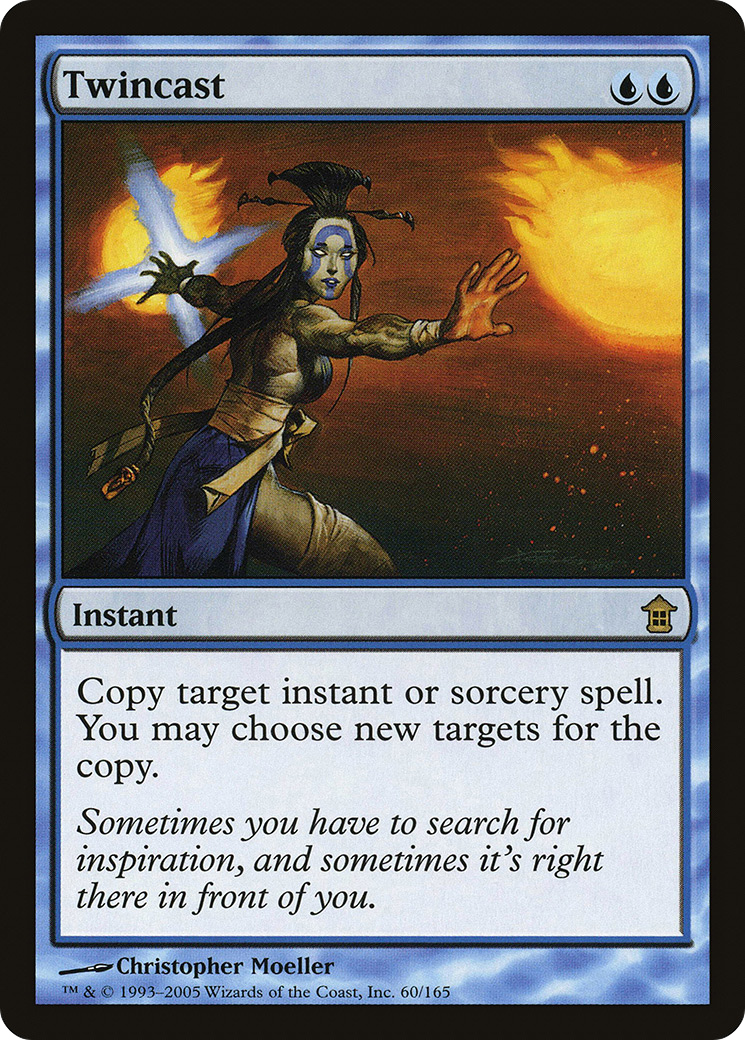 Image of Twincast (SOK-060) - Saviors of Kamigawa Foil