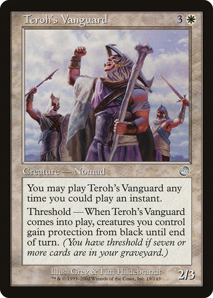 Image of Teroh's Vanguard (TOR-019) - Torment