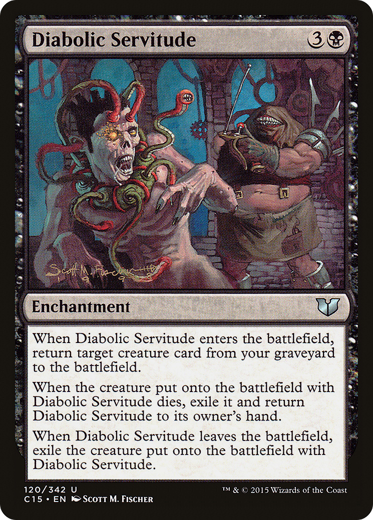 Image of Diabolic Servitude (C15-120) - Commander 2015