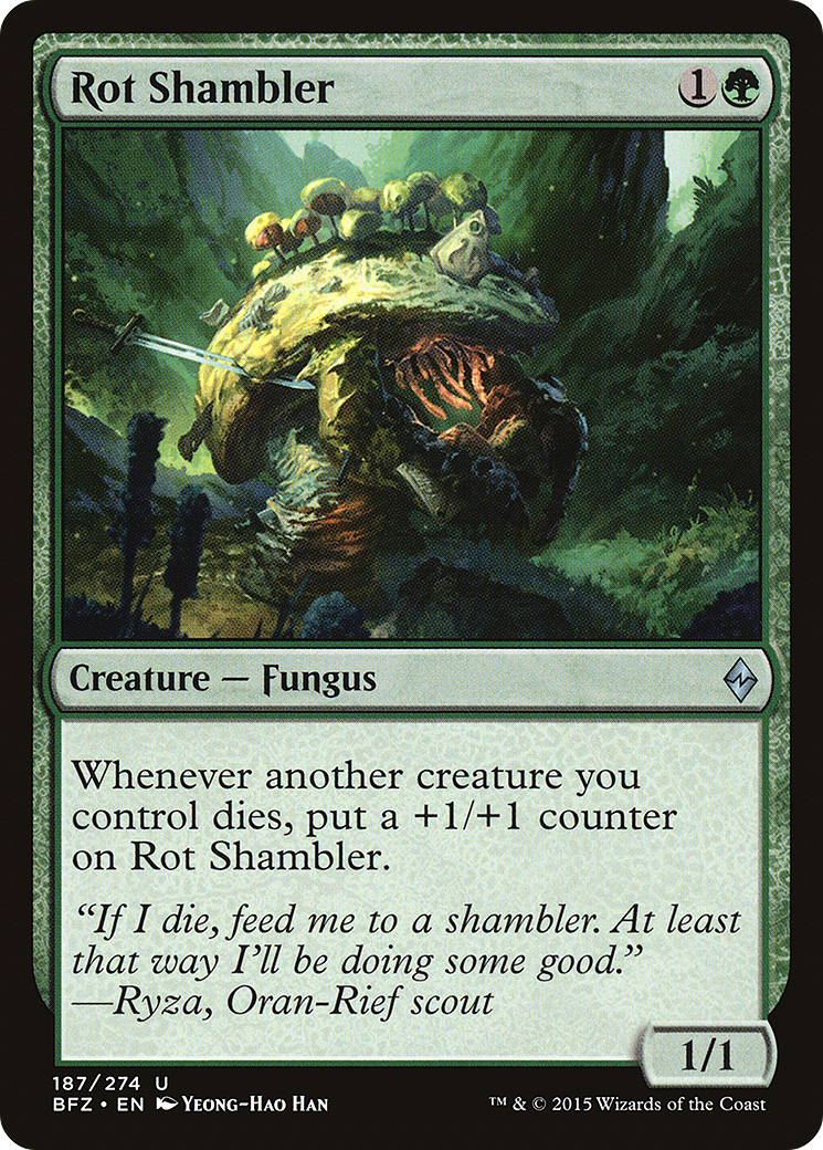 Image of Rot Shambler (BFZ-187) - Battle for Zendikar