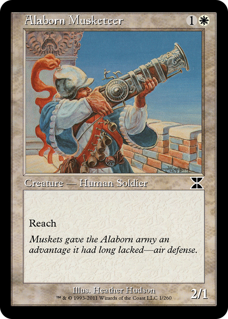 Image of Alaborn Musketeer (ME4-001) - Masters Edition IV Foil