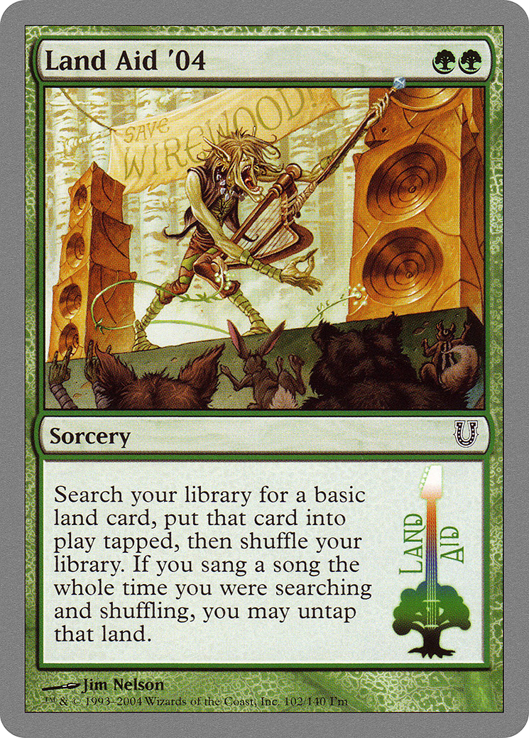 Image of Land Aid '04 (UNH-102) - Unhinged