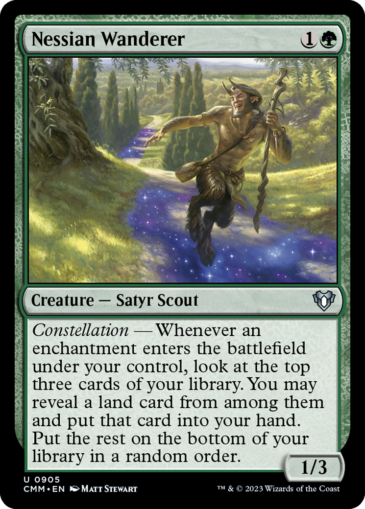 Image of Nessian Wanderer (CMM-905) - Commander Masters