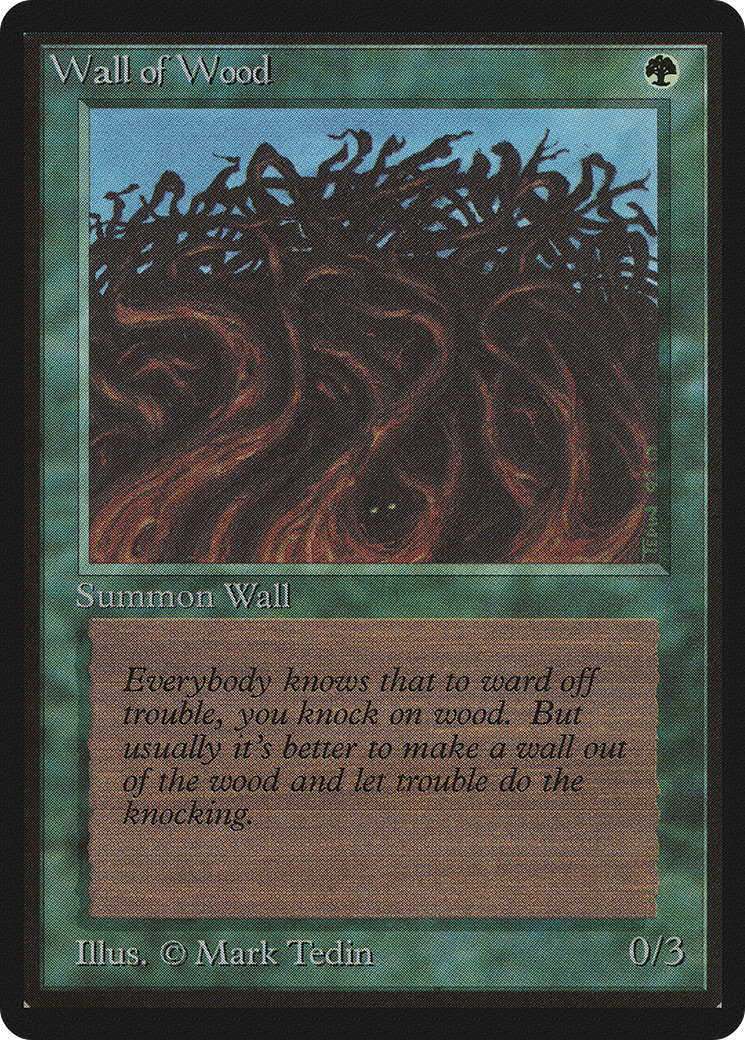 Image of Wall of Wood (LEB-) - Limited Edition Beta