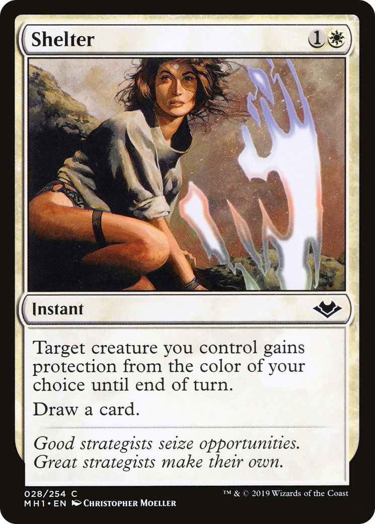 Image of Shelter (MH1-028) - Modern Horizons Foil