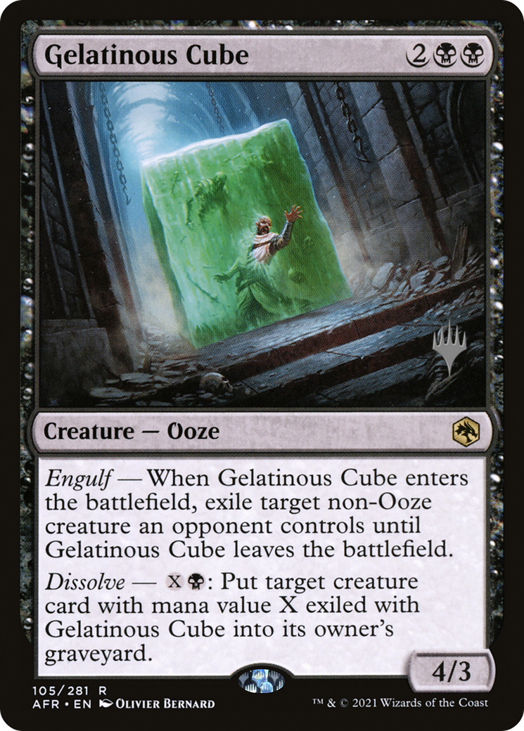 Image of Gelatinous Cube (PPAFR-105) - Adventures in the Forgotten Realms Promos