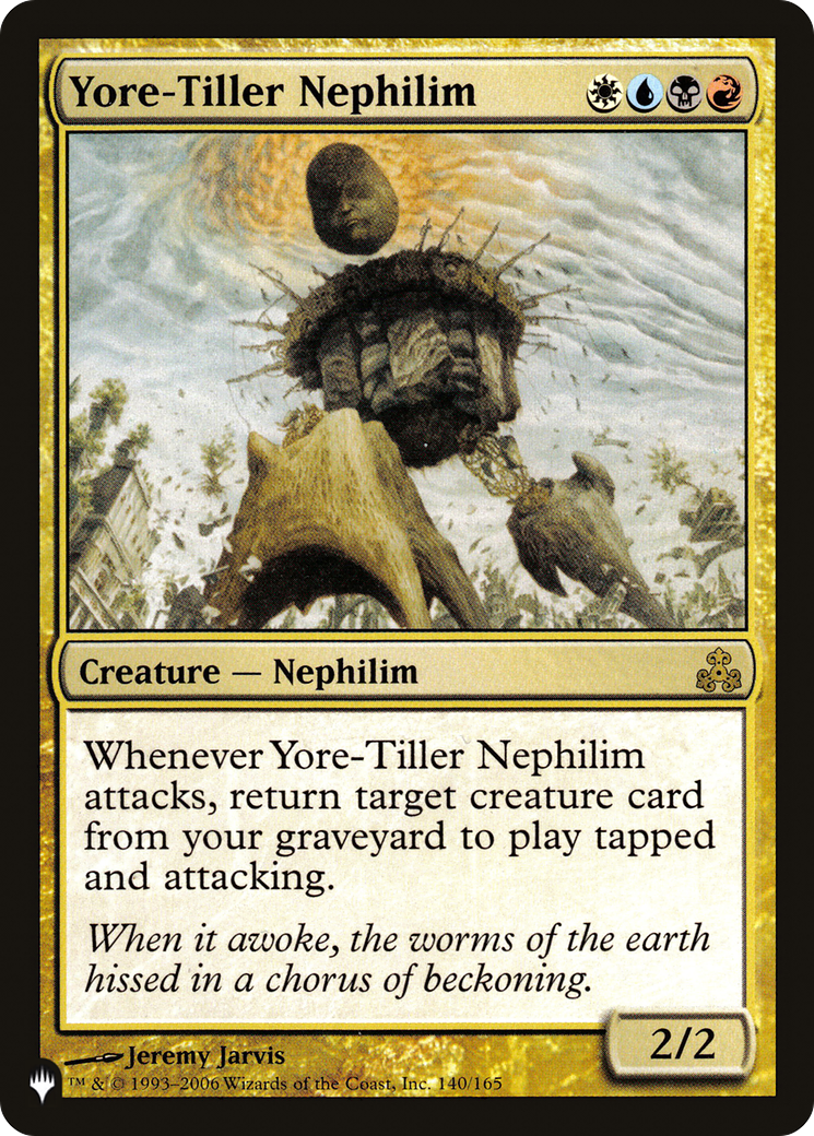 Image of Yore-Tiller Nephilim (PLST-GPT-140) - The List Foil