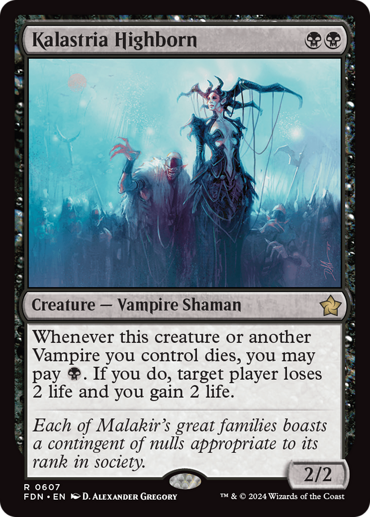 Image of Kalastria Highborn (FDN-607) - Foundations