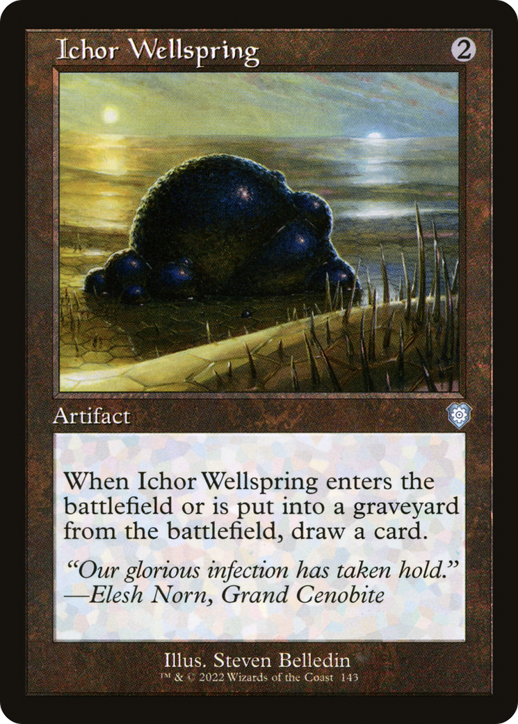 Image of Ichor Wellspring (Retro Frame) (BRC-143) - The Brothers' War Commander