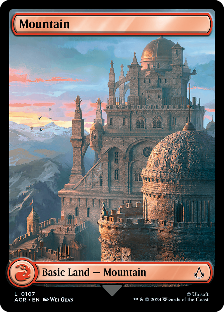 Image of Mountain (0107) (ACR-107) - Assassin's Creed Foil