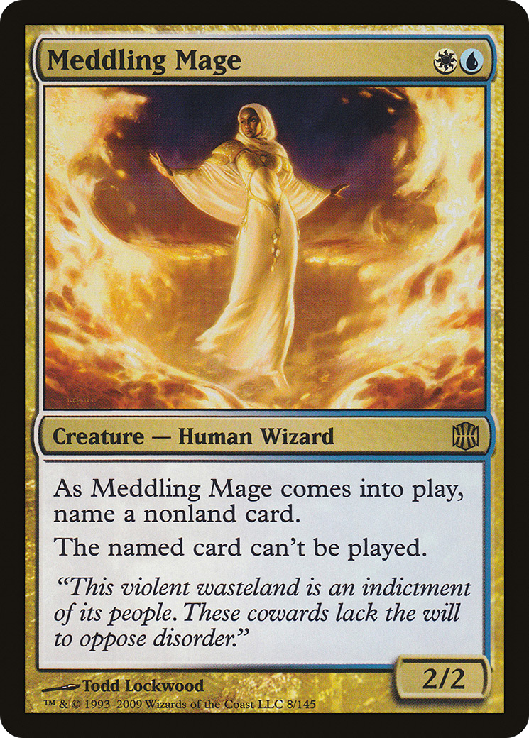 Image of Meddling Mage (ARB-008) - Alara Reborn