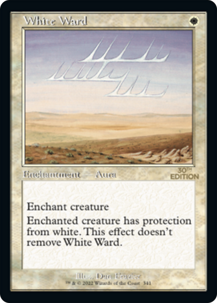 Image of White Ward (Retro Frame) (30A-341) - 30th Anniversary Edition