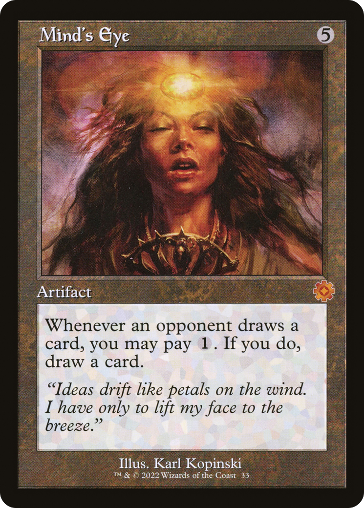 Image of Mind's Eye (BRR-033) - The Brothers' War Retro Artifacts