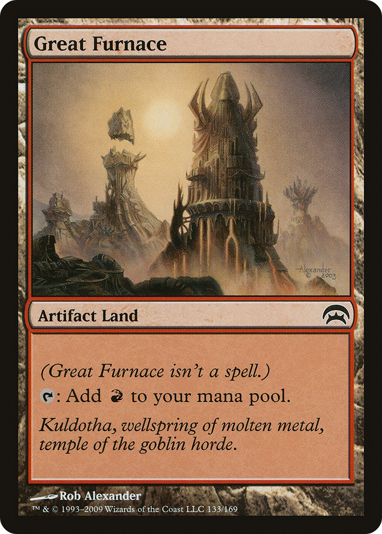 Image of Great Furnace (HOP-133) - Planechase
