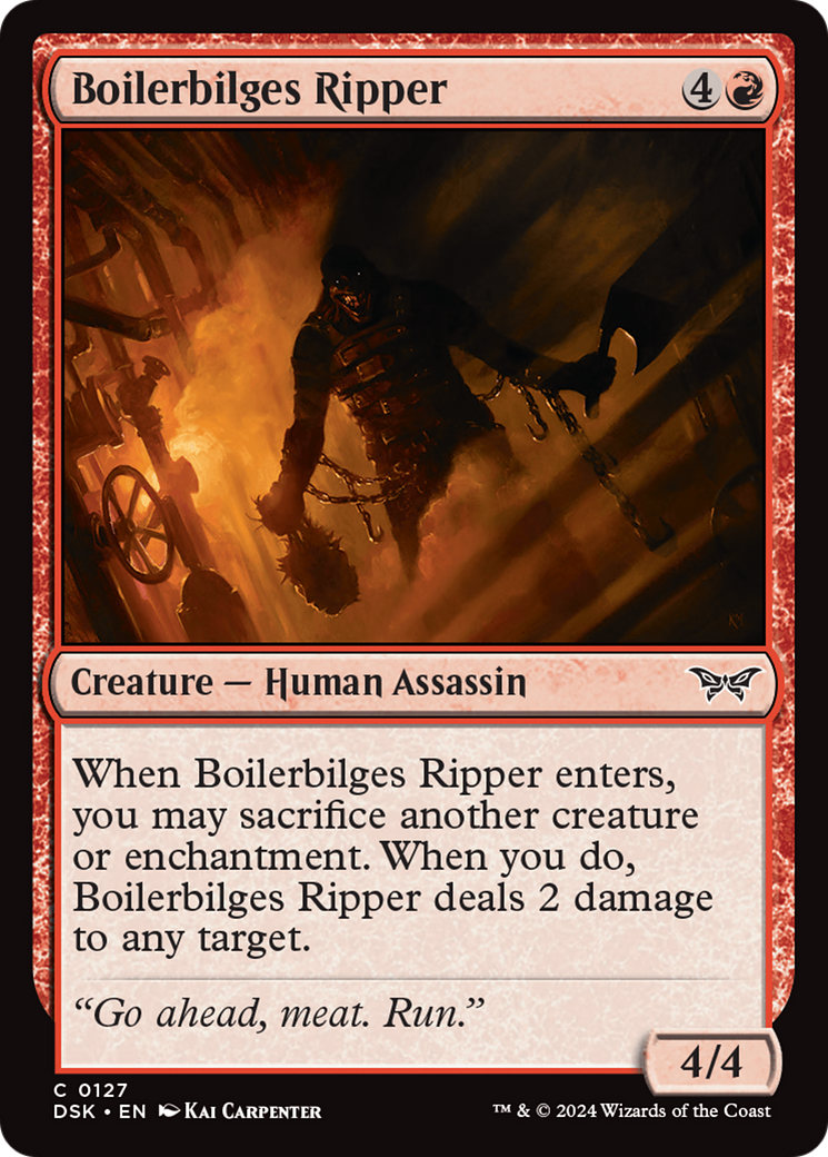Image of Boilerbilges Ripper (DSK-127) - Duskmourn: House of Horror