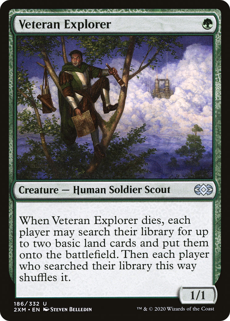 Image of Veteran Explorer (2XM-186) - Double Masters Foil