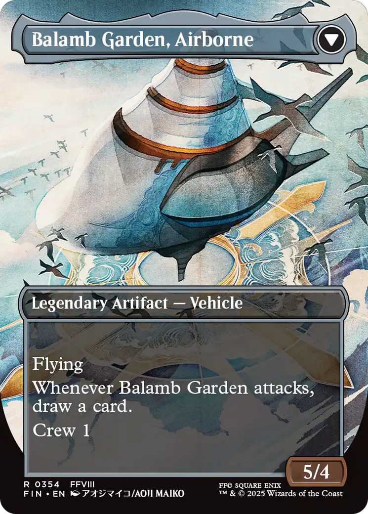 Image of Balamb Garden, SeeD Academy (Borderless) (FIN-354) - FINAL FANTASY (Borderless)