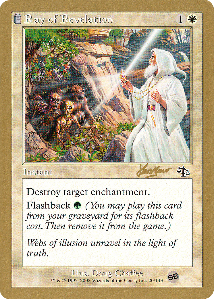Image of Ray of Revelation - 2002 Sim Han How (JUD) (SB) (WCD-) - World Championship Decks 2002: (tombstone)