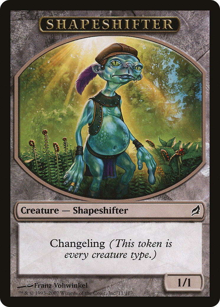 Image of Shapeshifter Token (LRW-011) - Lorwyn Tokens