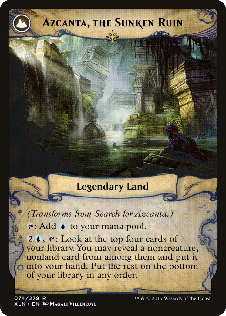 Image of Search for Azcanta (XLN-074) - Ixalan: (compasslanddfc) Foil