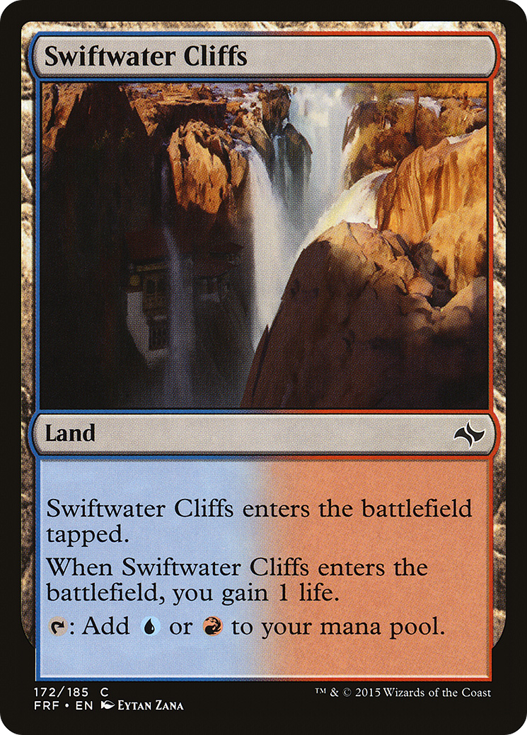 Image of Swiftwater Cliffs (FRF-172) - Fate Reforged Foil