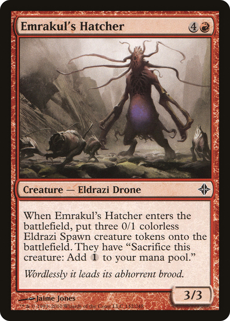 Image of Emrakul's Hatcher (ROE-142) - Rise of the Eldrazi Foil