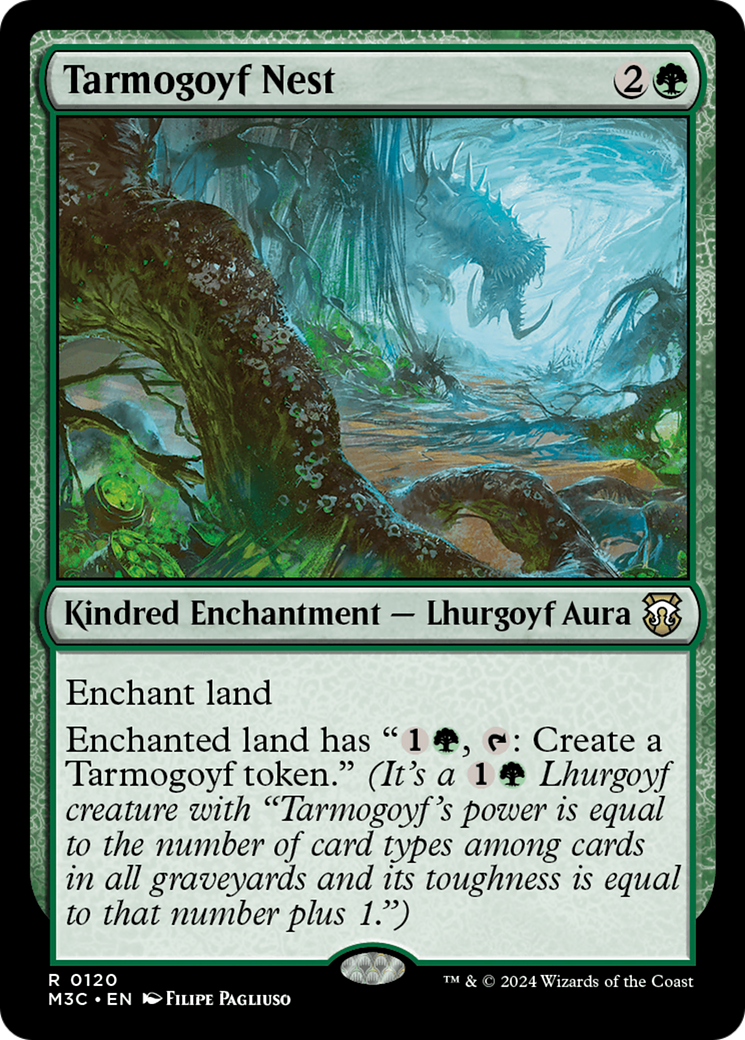Image of Tarmogoyf Nest (M3C-120) - Modern Horizons 3 Commander