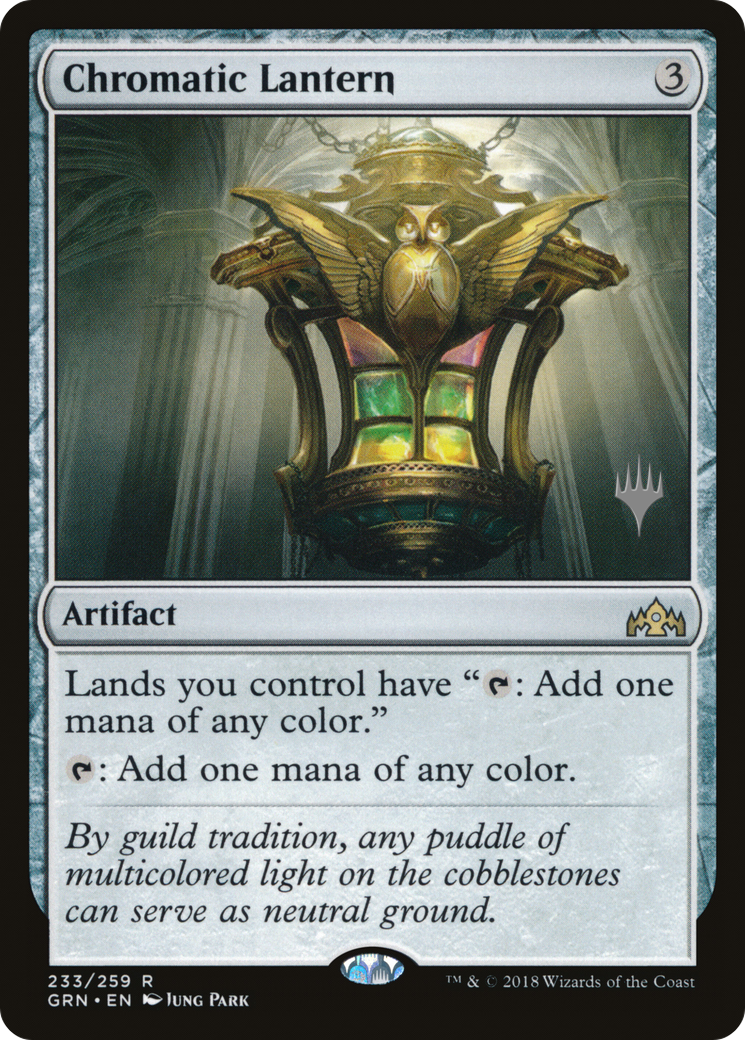 Image of Chromatic Lantern (PPM20-233) - Guilds of Ravnica Promos Foil