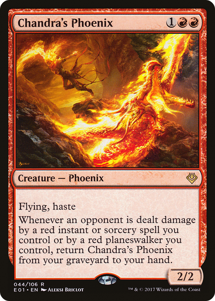 Image of Chandra's Phoenix (AC2-044) - Archenemy: Nicol Bolas