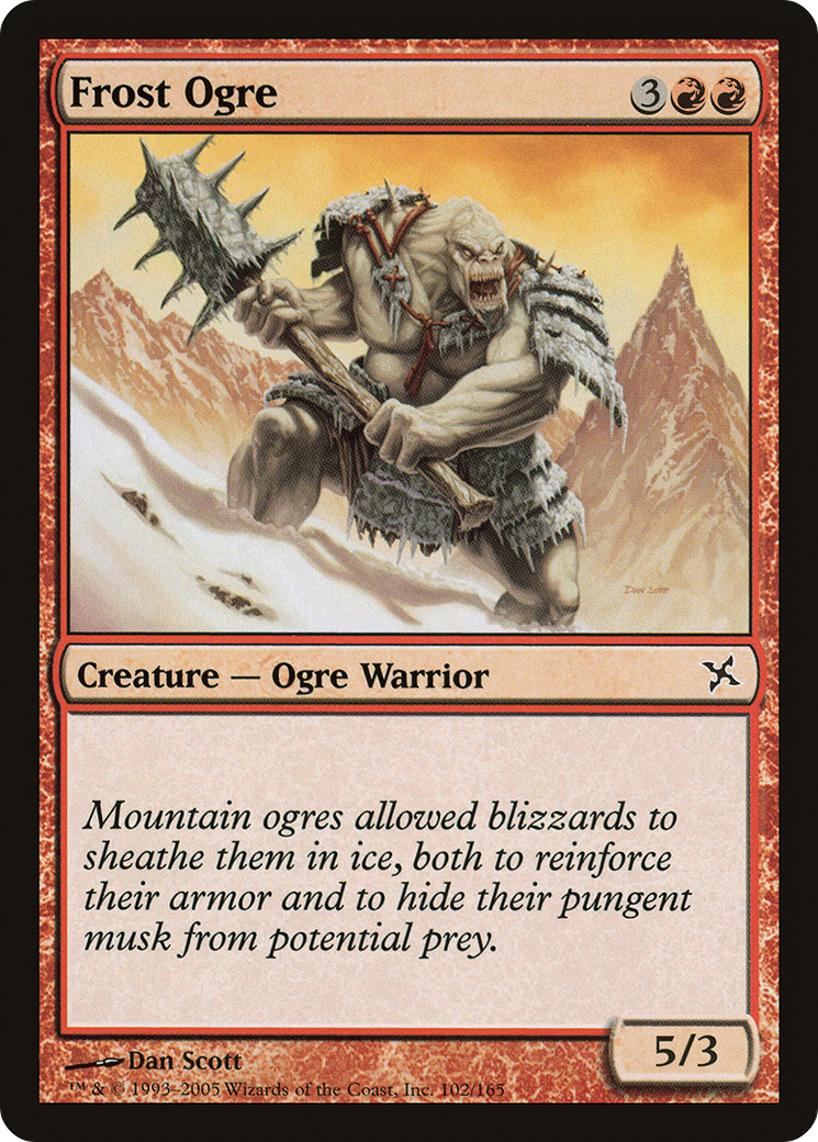 Image of Frost Ogre (BOK-102) - Betrayers of Kamigawa
