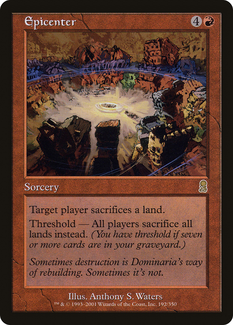 Image of Epicenter (ODY-192) - Odyssey Foil