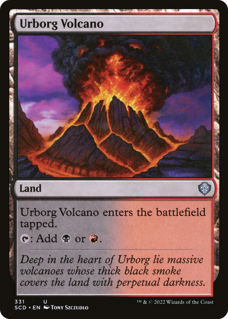 Image of Urborg Volcano (SCD-331) - Starter Commander Decks
