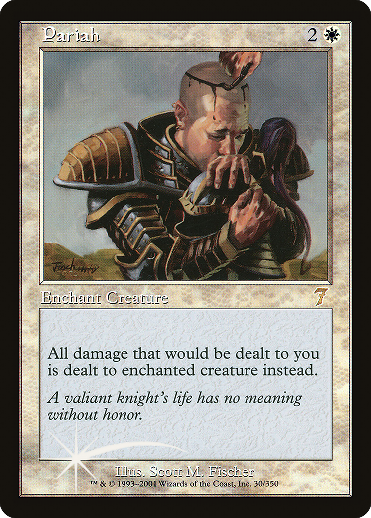 Image of Pariah (7ED-030) - 7th Edition Foil