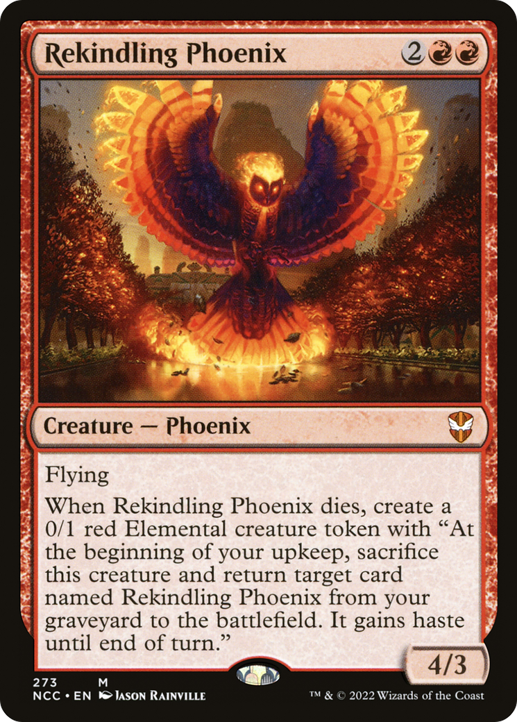 Image of Rekindling Phoenix (NCC-273) - New Capenna Commander