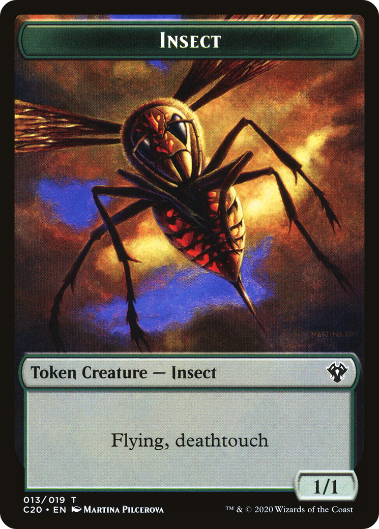 Image of Insect (TC20-013) - Commander 2020 Tokens