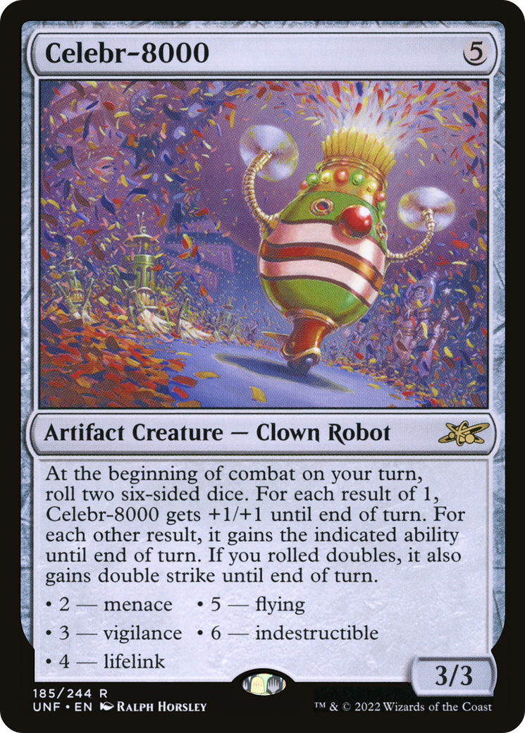Image of Celebr-8000 (UNF-185) - Unfinity Foil