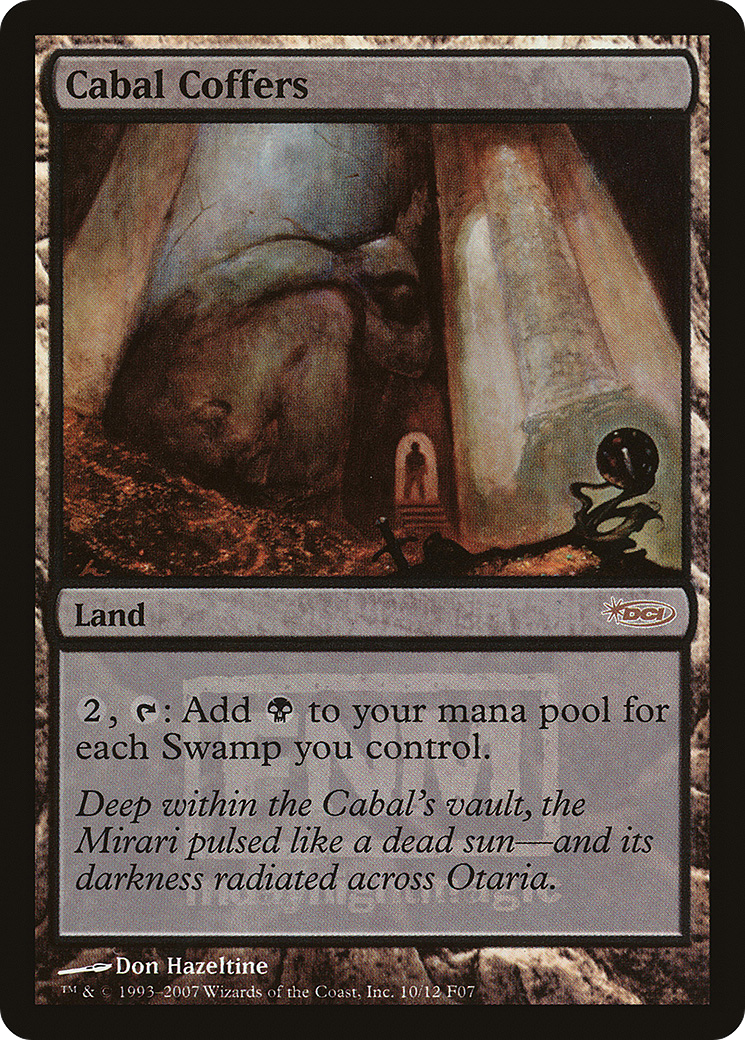 Image of Cabal Coffers (FNM-010) - Friday Night Magic 2007 Foil