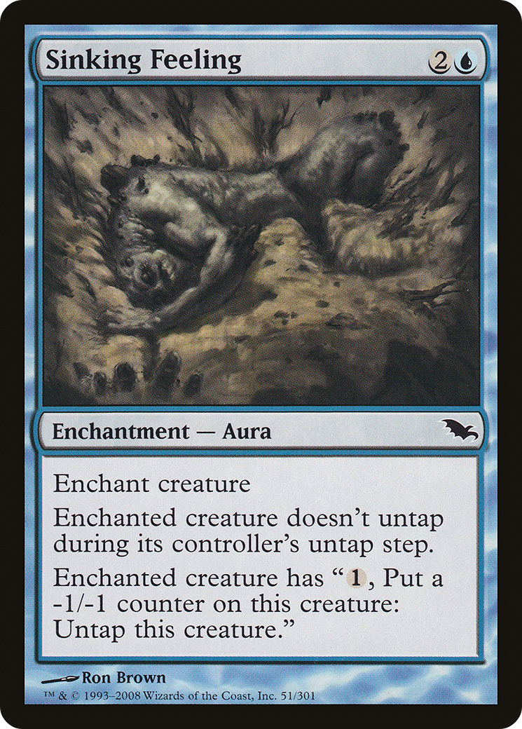 Image of Sinking Feeling (SHM-051) - Shadowmoor Foil