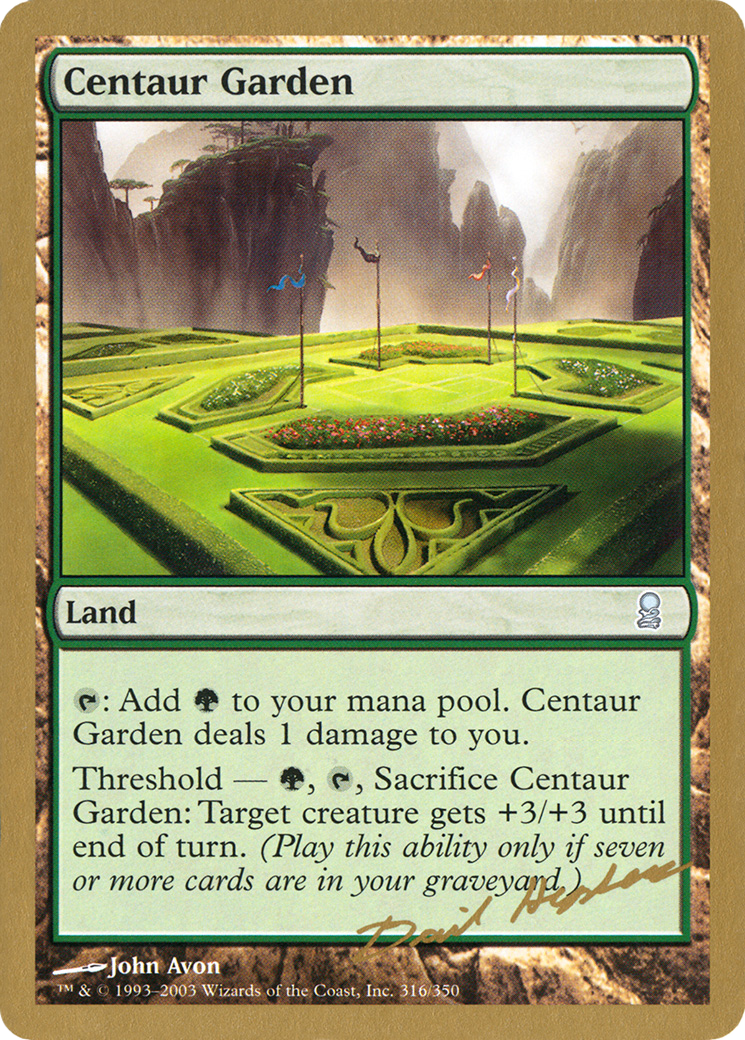 Image of Centaur Garden - 2003 Dave Humpherys (ODY) (WCD-) - World Championship Decks 2003