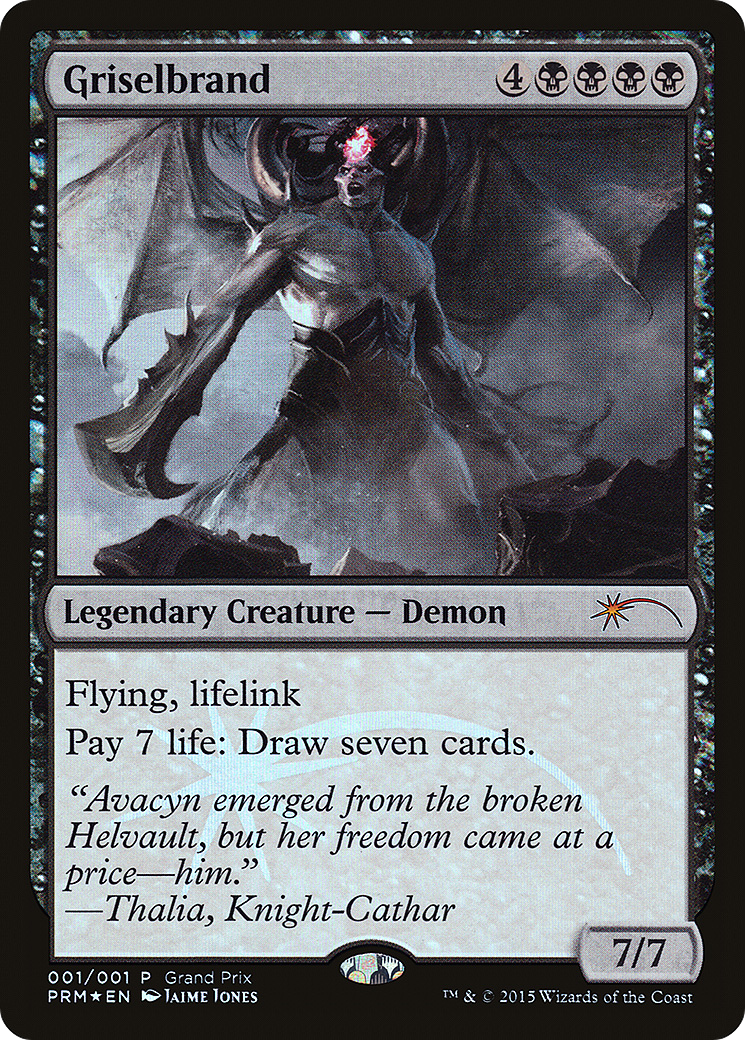 Image of Griselbrand (GPP-001) - Grand Prix Promos Foil