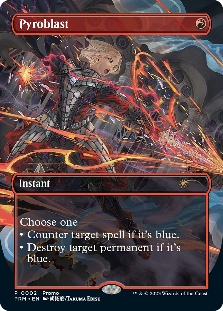 Image of Pyroblast (WPN-002) - Wizards Play Network 2023