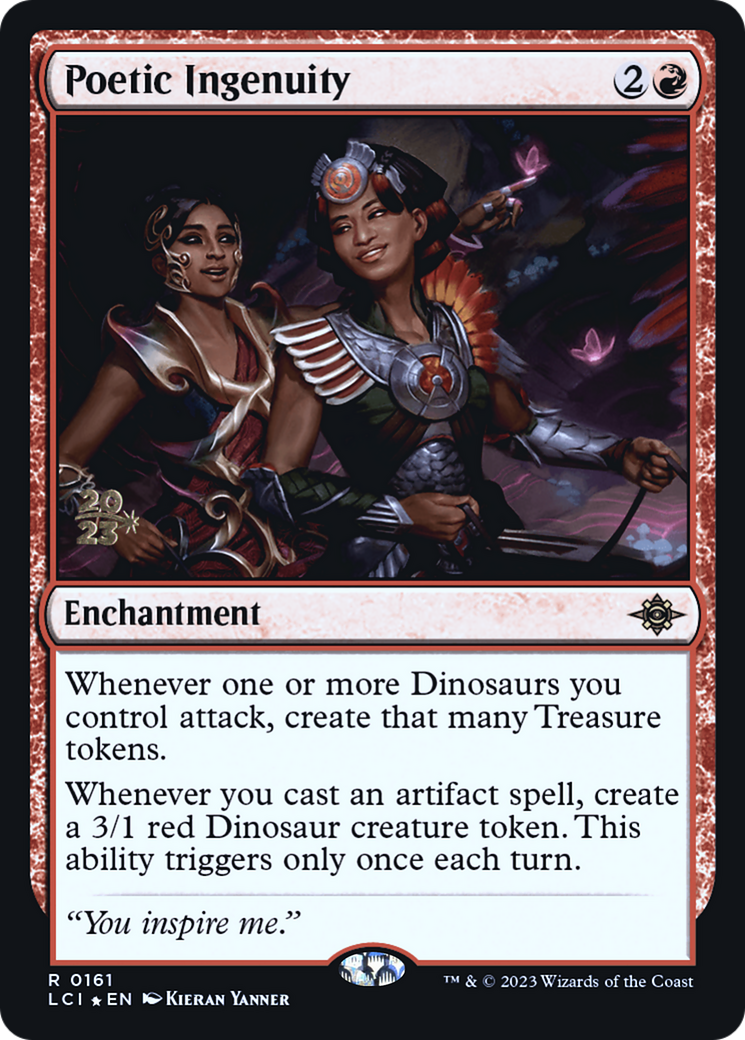 Image of Poetic Ingenuity (PRE-161) - The Lost Caverns of Ixalan Promos Foil