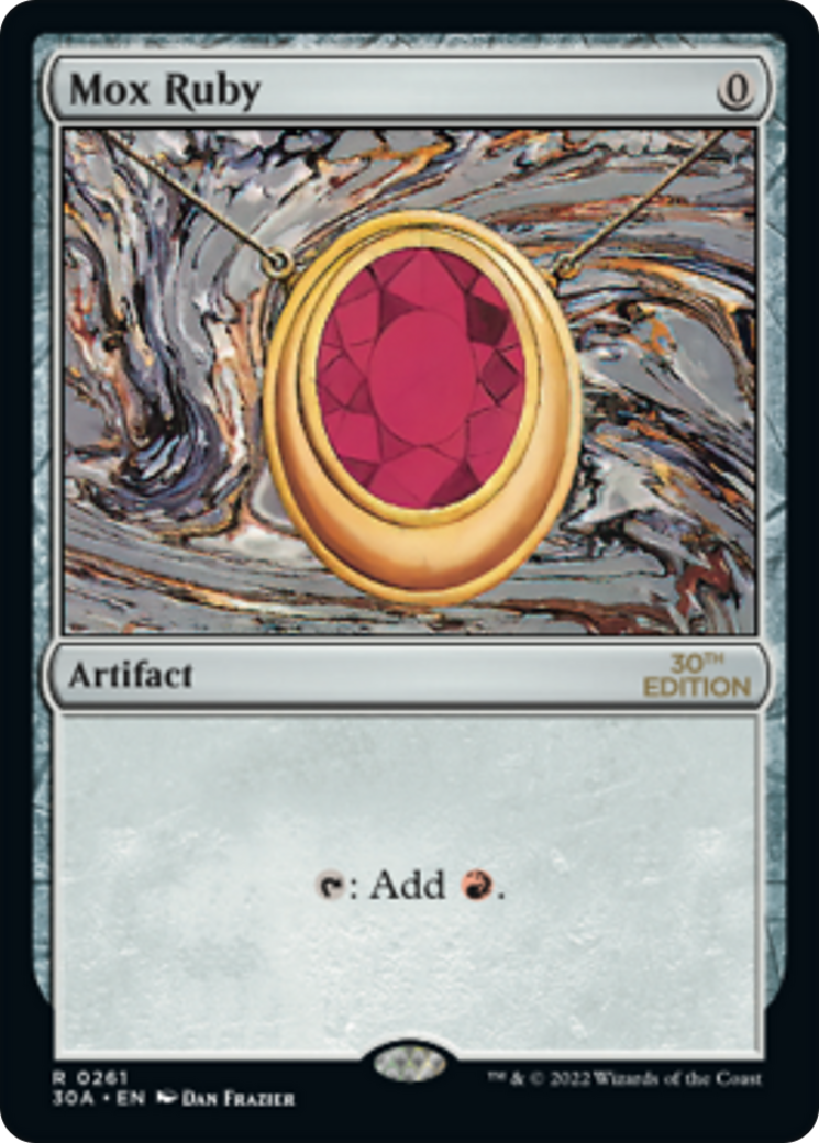 Image of Mox Ruby (30A-261) - 30th Anniversary Edition