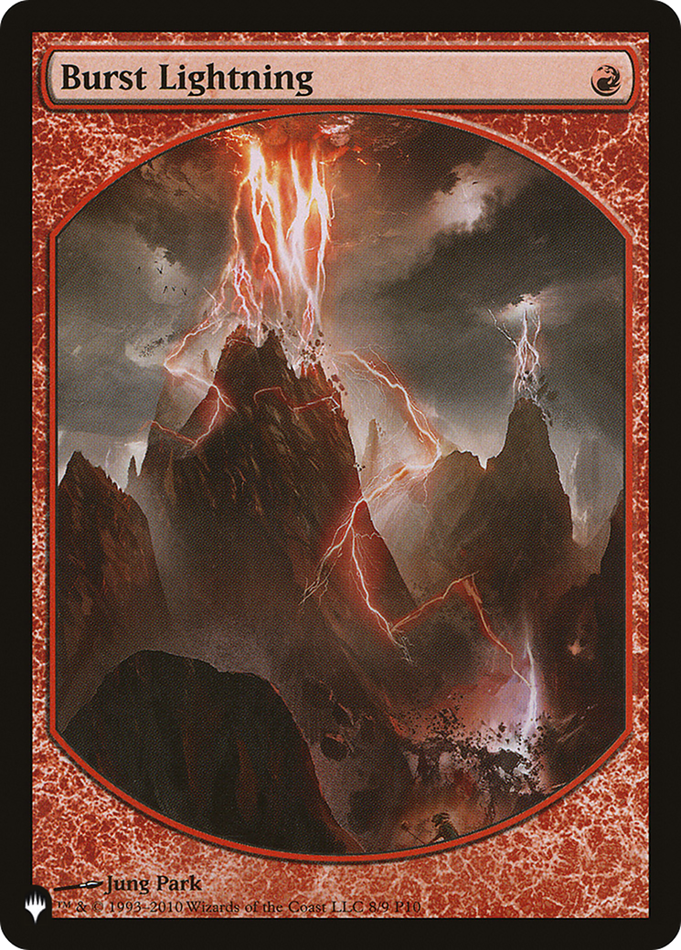 Image of Burst Lightning (P10) (LIST-9-AUG) - The List