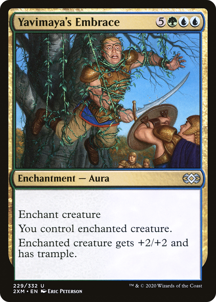 Image of Yavimaya's Embrace (2XM-229) - Double Masters Foil