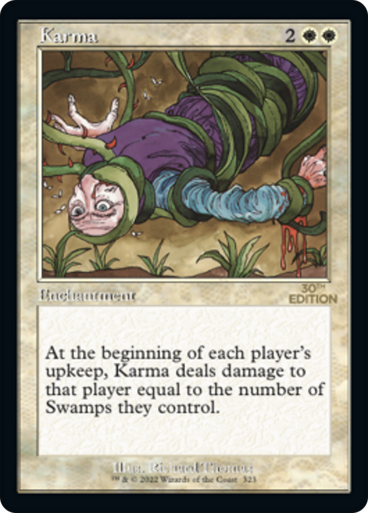 Image of Karma (Retro Frame) (30A-323) - 30th Anniversary Edition
