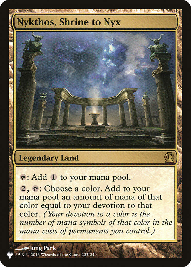 Image of Nykthos, Shrine to Nyx (LIST-223/249) - The List
