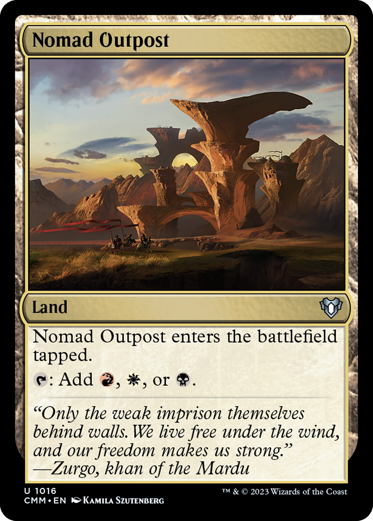 Image of Nomad Outpost (CMM-1016) - Commander Masters