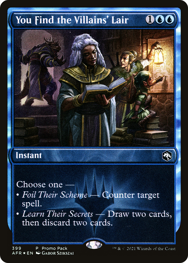 Image of You Find the Villains' Lair (PPAFR-399) - Adventures in the Forgotten Realms Foil