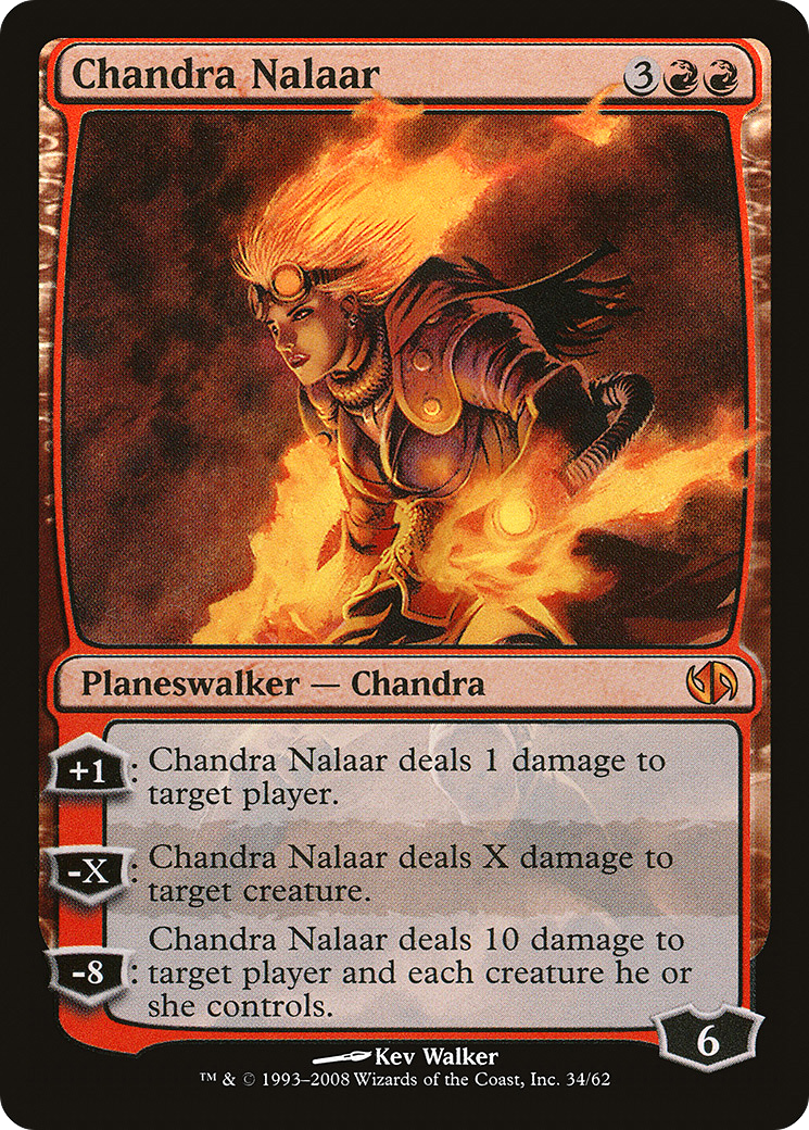 Image of Chandra Nalaar (DD2-034) - Duel Decks: Jace vs. Chandra Foil